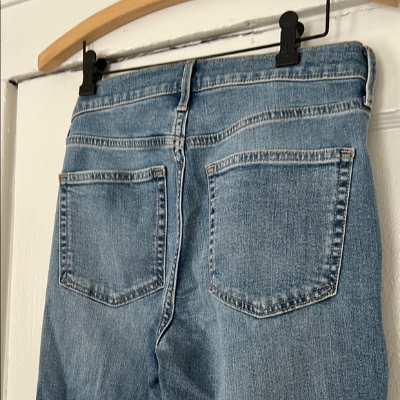 NWT Gap High Rise Patched '70s Flare Jeans - Picture 9 of 10